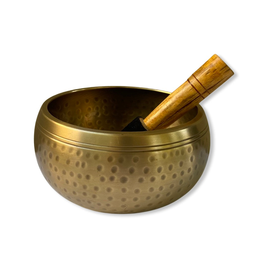 Small casted hammered Singing Bowl-Note C#