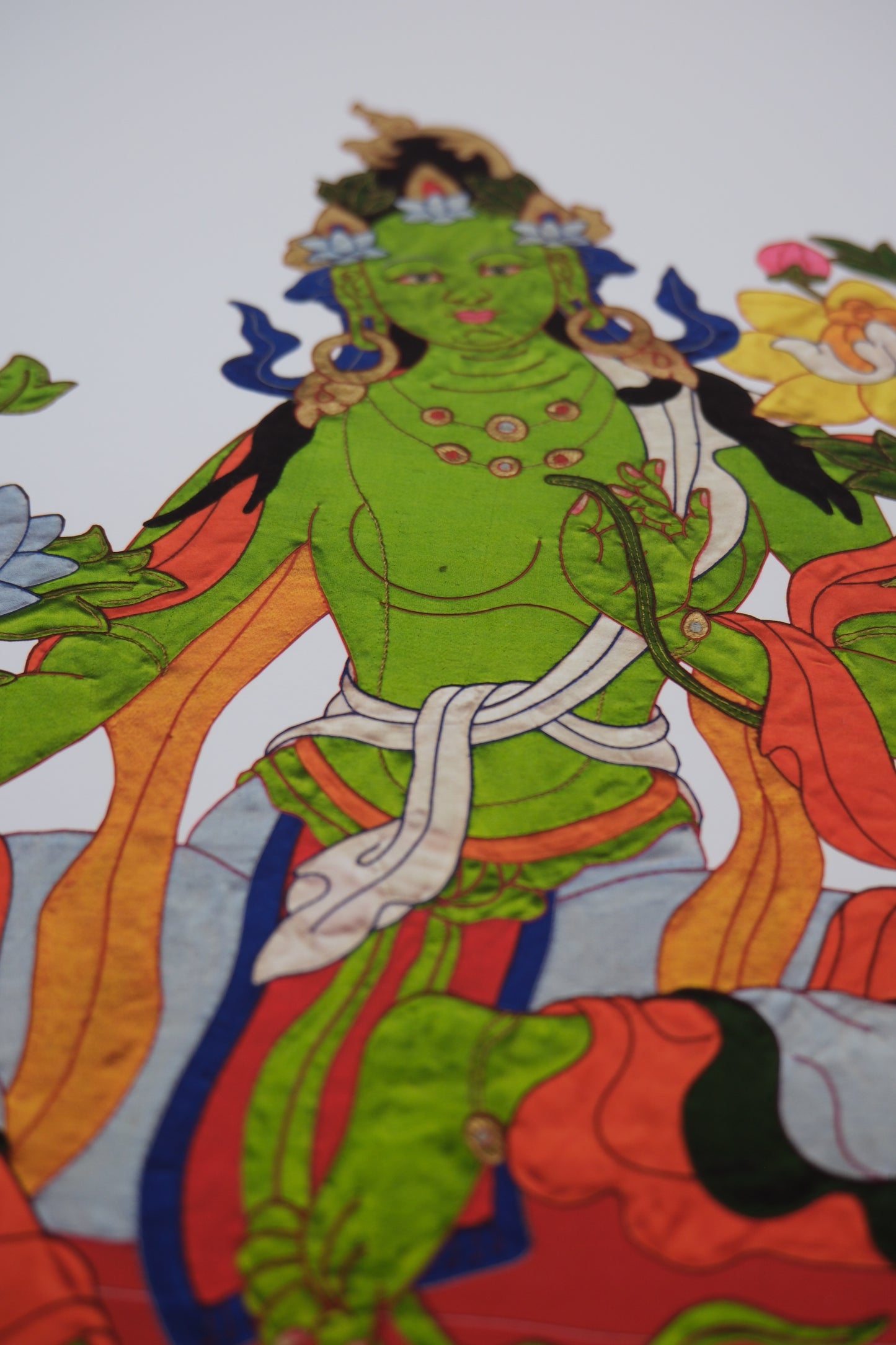 Green Tara Print