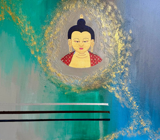 Contemporary Buddha Portrait