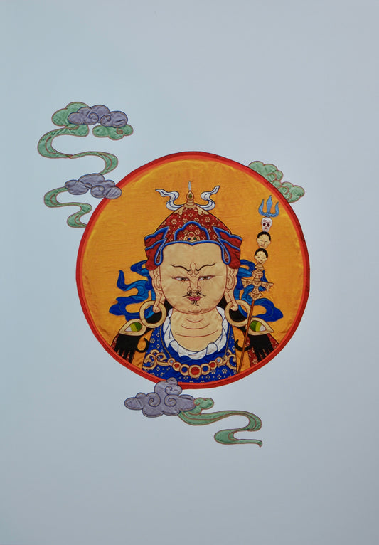 Guru Rinpoche Portrait Print