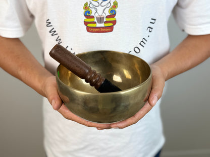Melodic-Resonance Hand-Beaten Tibetan Singing Bowl – G♯3 & C♯6 | SB-026