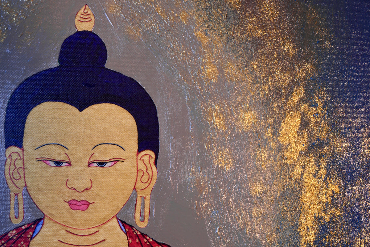Contemporary Buddha Portrait