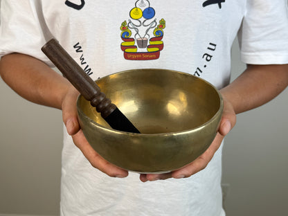 Balanced-Resonance Hand-Beaten Tibetan Singing Bowl – A♯3 & E6 | SB-013