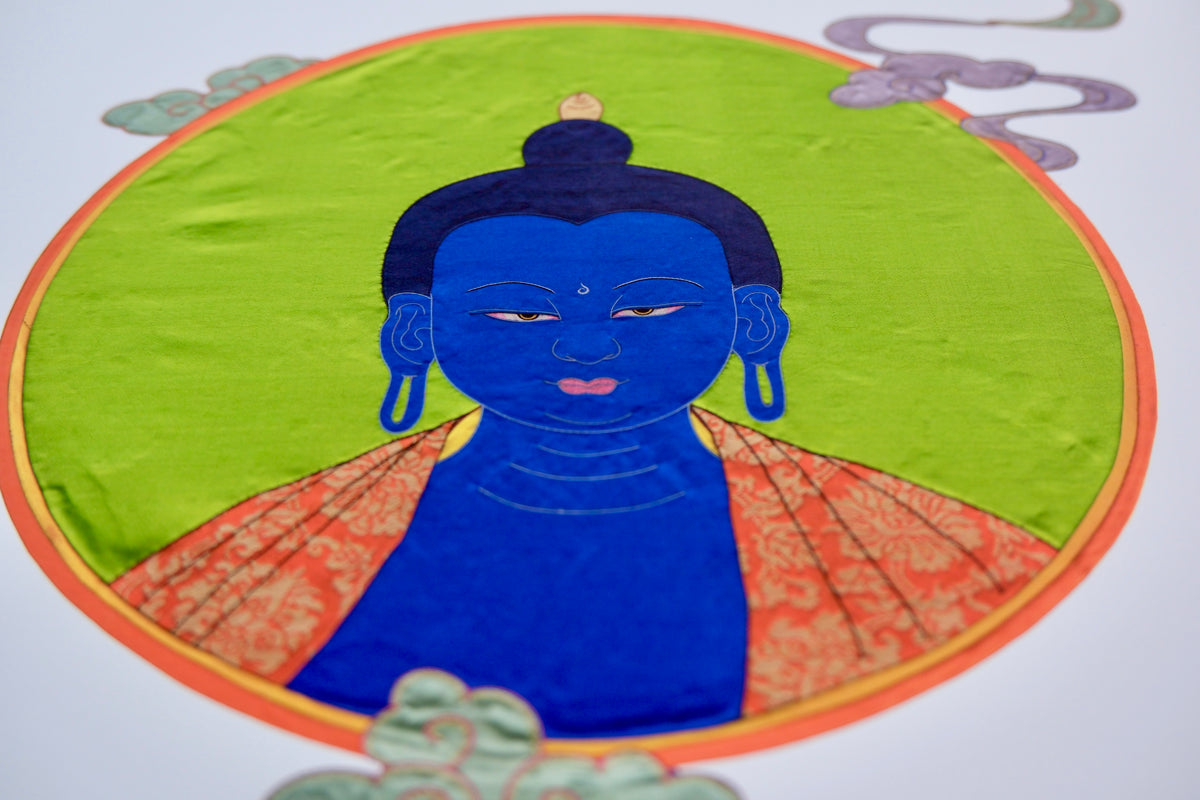Medicine Buddha Portrait Print