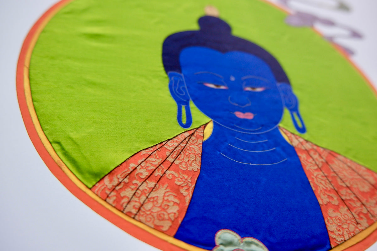 Medicine Buddha Portrait Print
