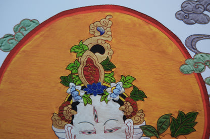 White Tara Portrait Print