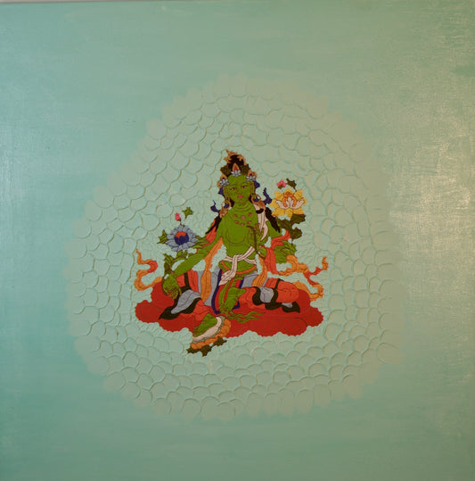Contemporary Green Tara