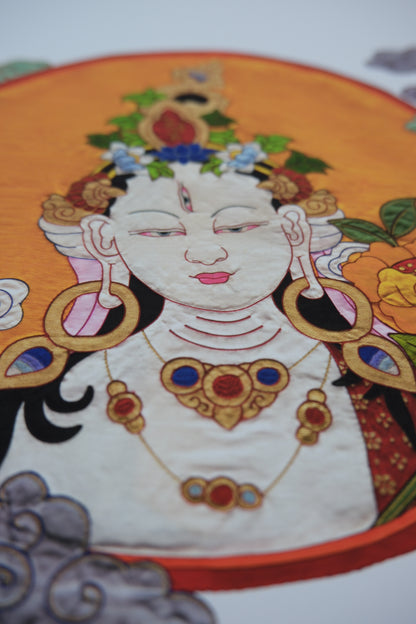 White Tara Portrait Print