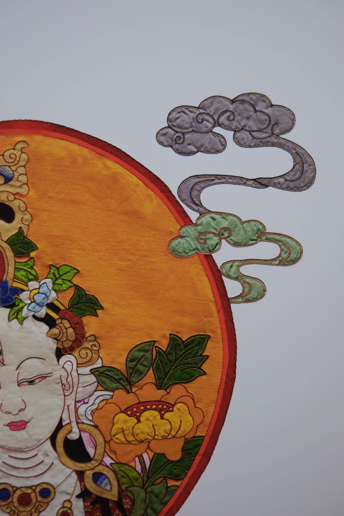 White Tara Portrait Print