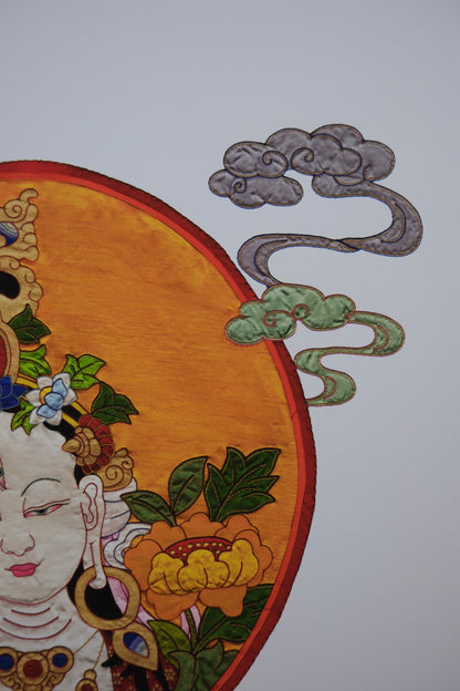 White Tara Portrait Print