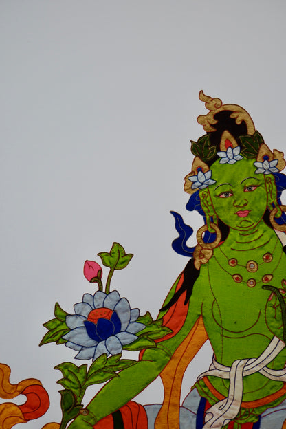 Green Tara Print