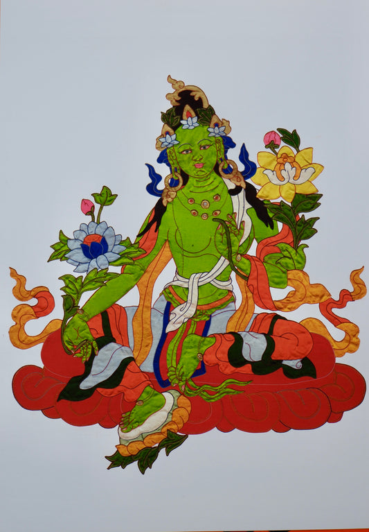 Green Tara Print