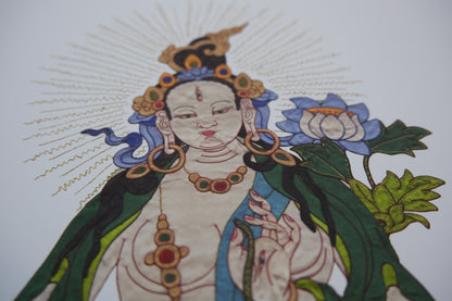 White Tara Print