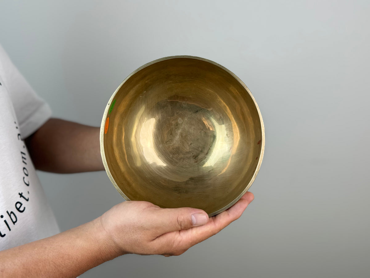 Bright Horizon Tibetan Singing Bowl – A3 & D♯6 – 18 cm – SB-042