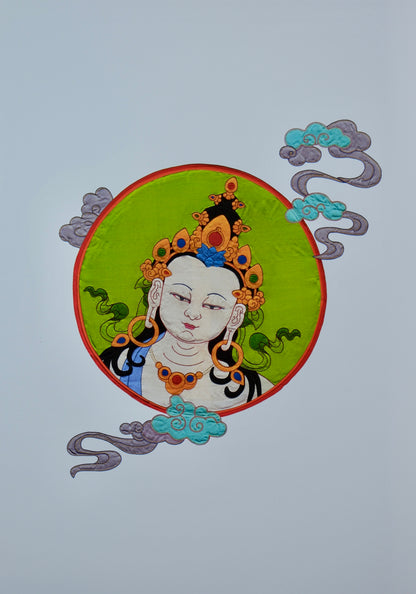 Vajrasattva Portrait Print