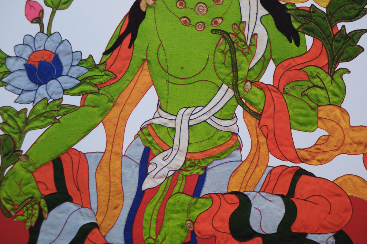 Green Tara Print