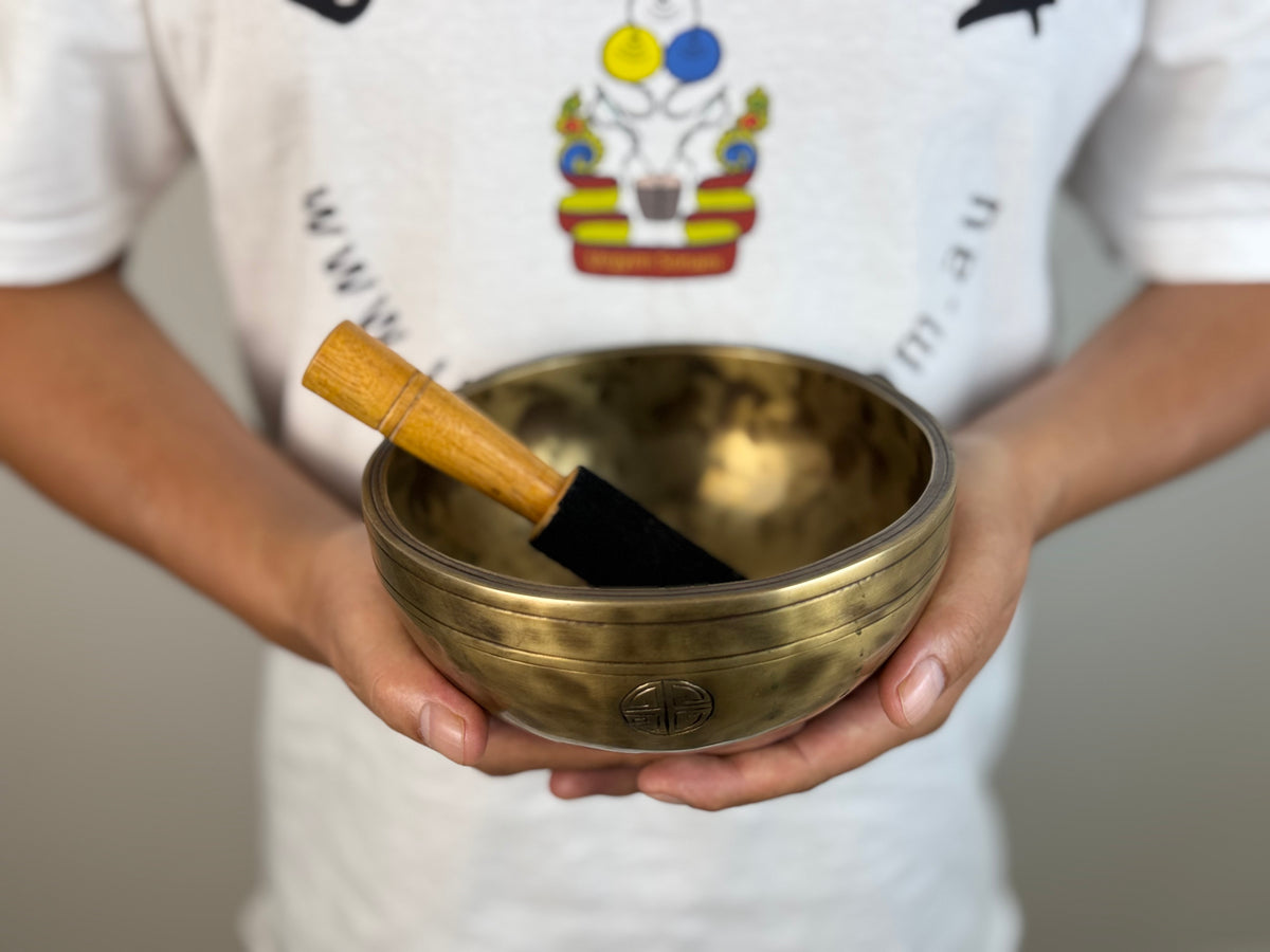 Brilliant-Tone Hand-Beaten Tibetan Singing Bowl – C5 & E7 | SB-024