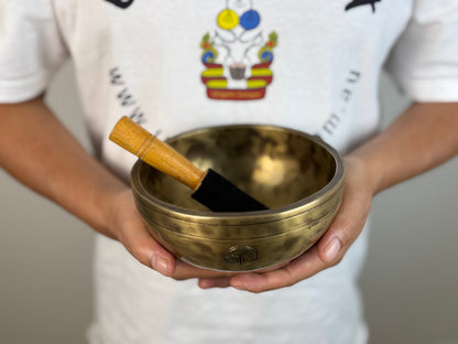 Brilliant-Tone Hand-Beaten Tibetan Singing Bowl – C5 & E7 | SB-024