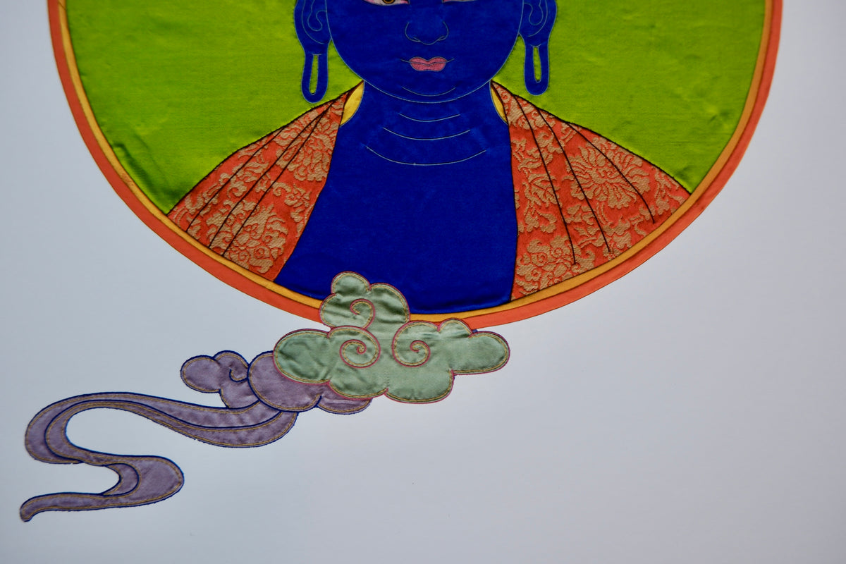 Medicine Buddha Portrait Print