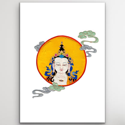 Chenrezig Portrait Print