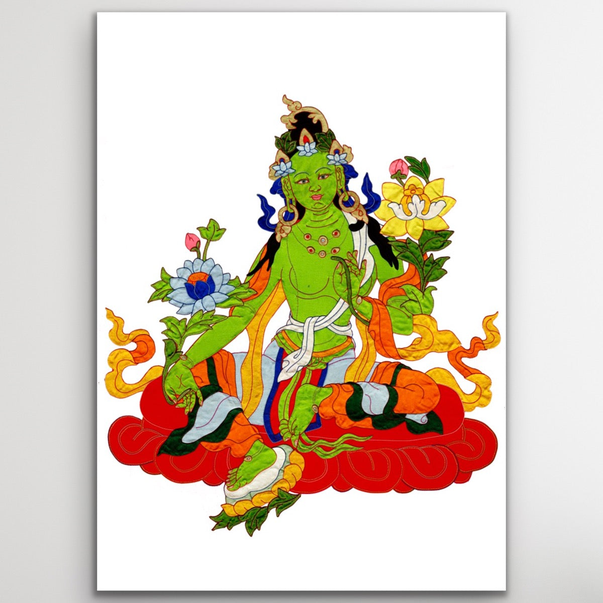 Green Tara Print