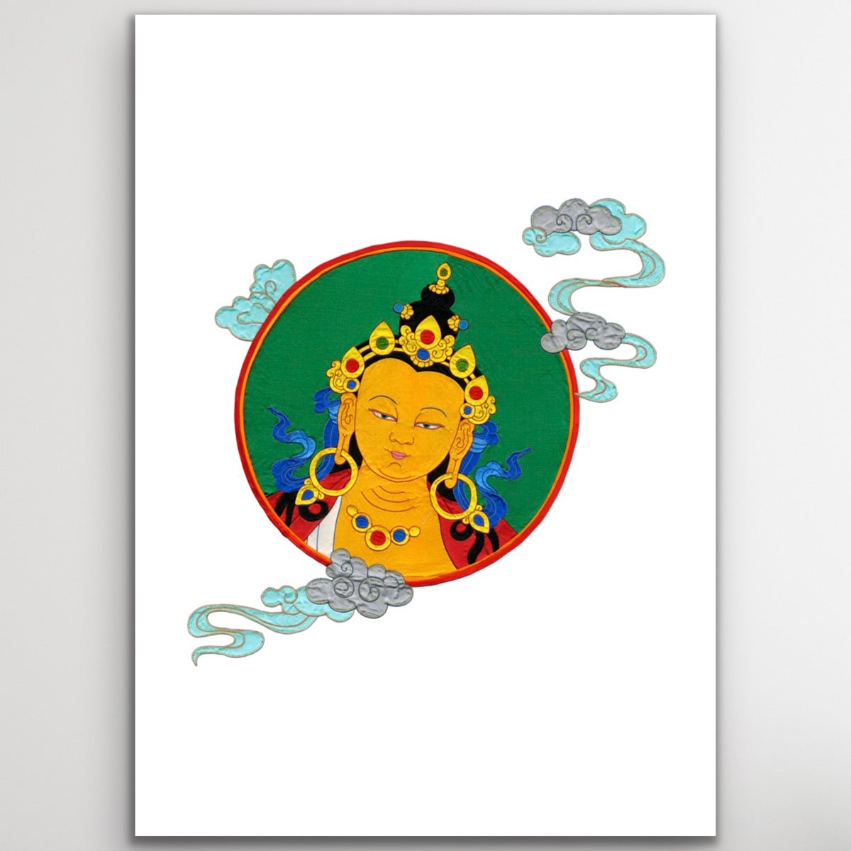 Manjushri Portrait Print