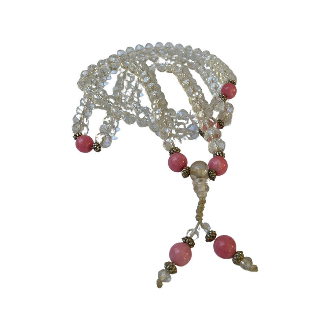 Mala Bead Necklace – Crystal beads