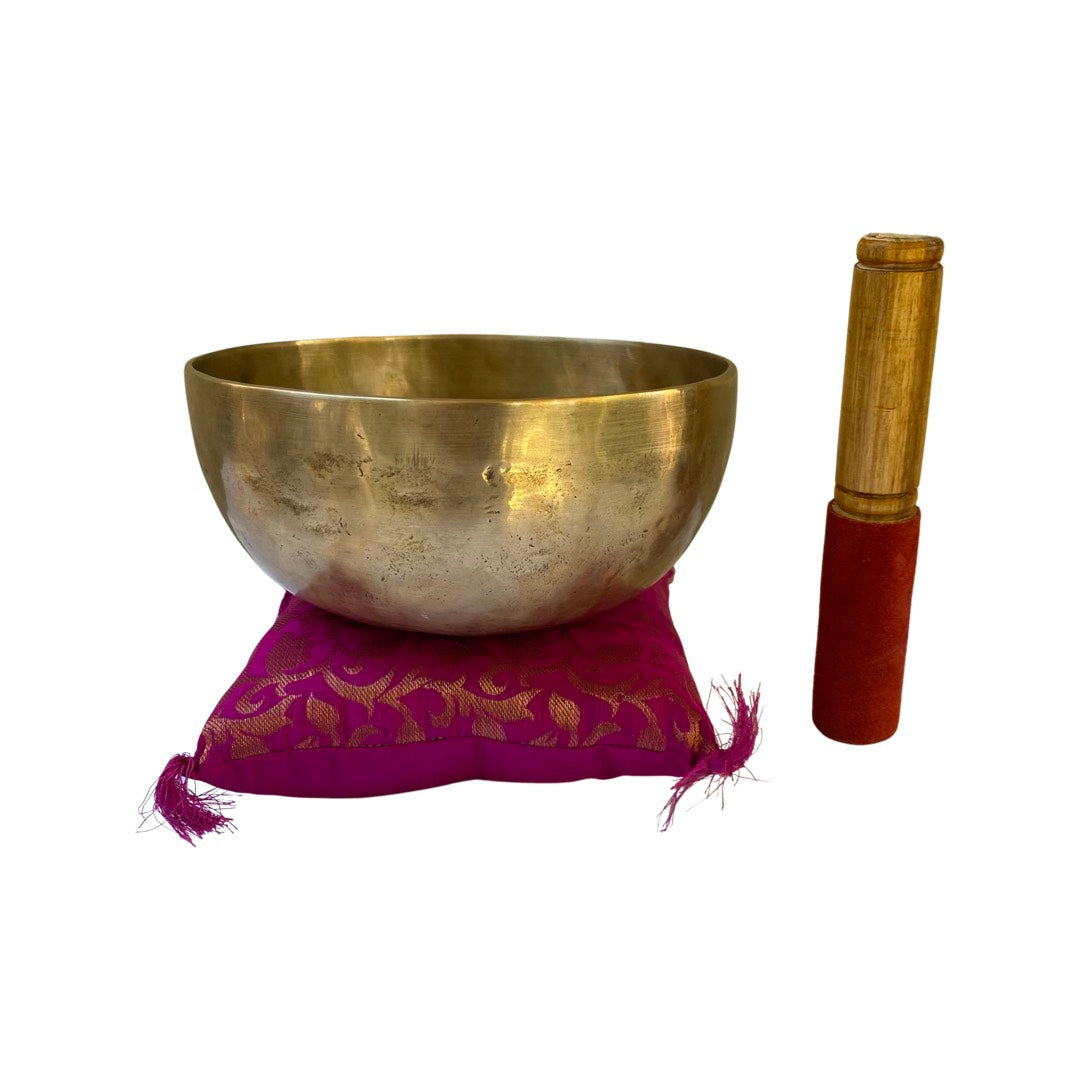 Loving kindness Singing Bowl, Hand beaten-Note G