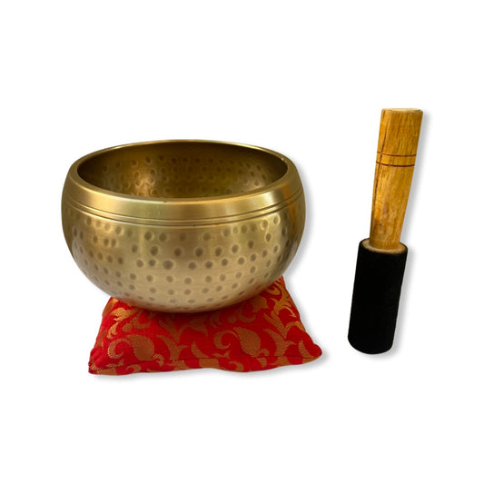 Small casted hammered Singing Bowl-Note C#