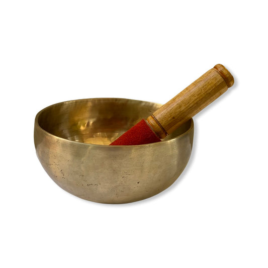 Contemporary Singing Bowl, Hand beaten-Note