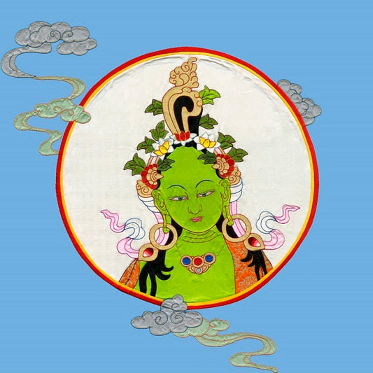 Green Tara Thangka