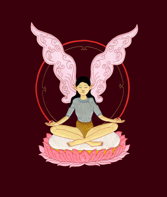 Fairy Applique Thangka