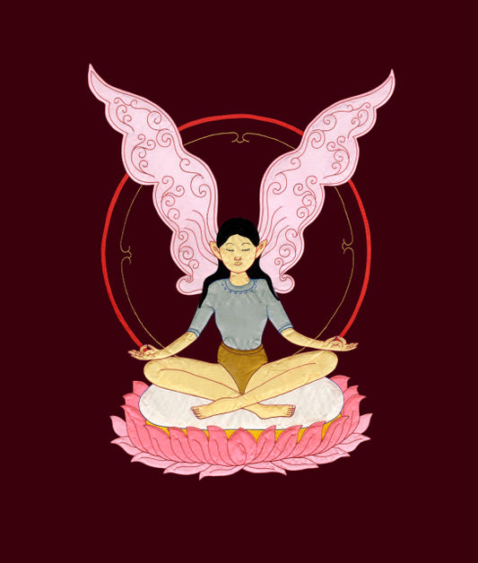 Fairy Applique Thangka