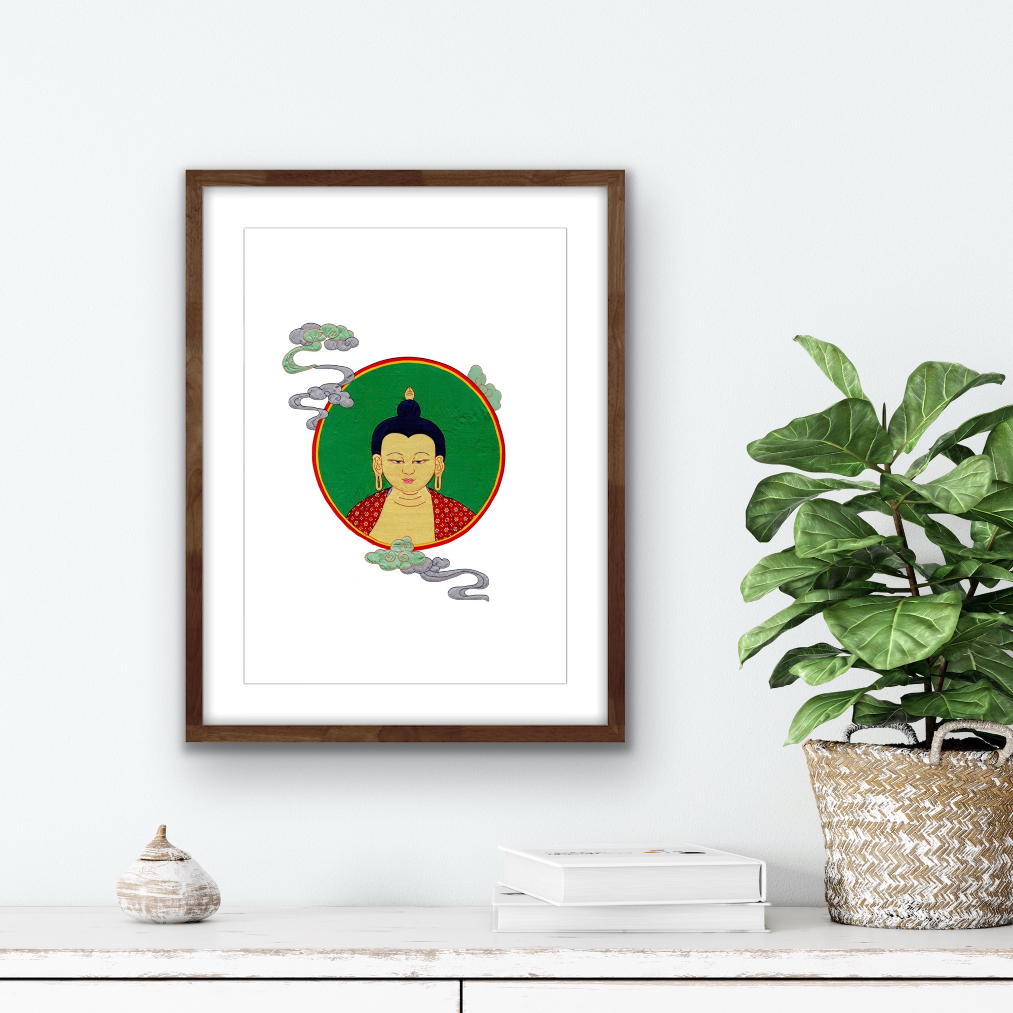 Buddha Portrait Print