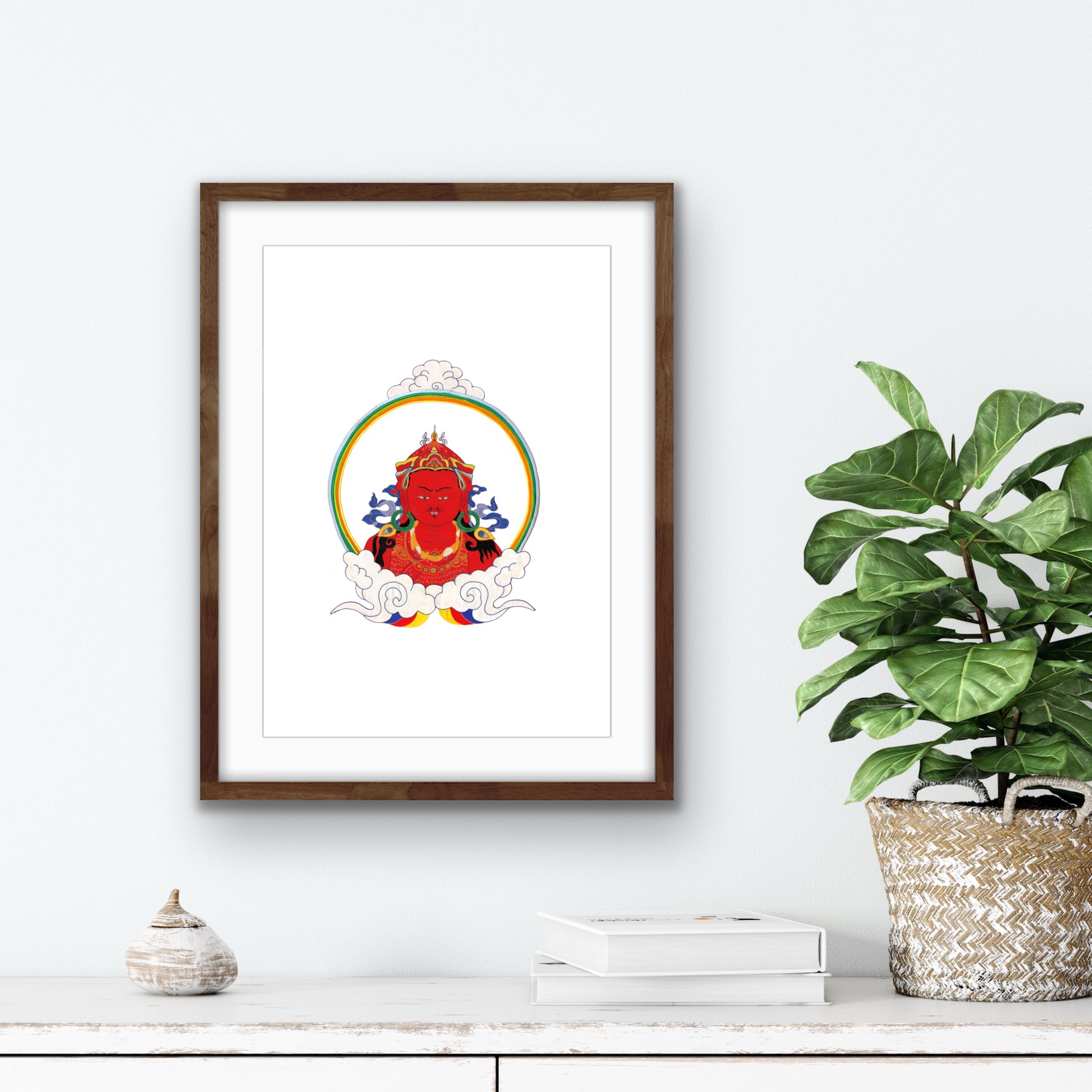 Padmasambhava Portrait Print
