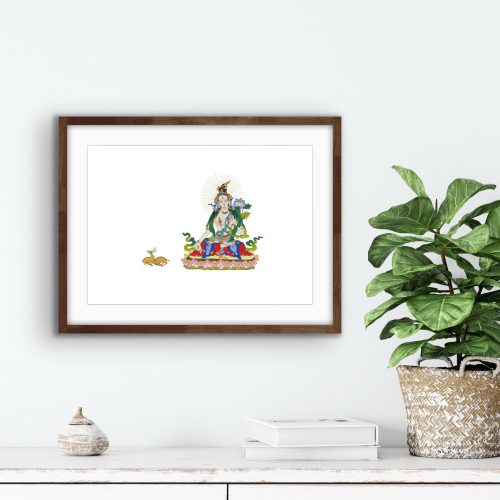 White Tara Print