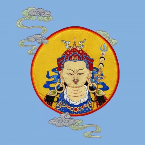Guru Rinpoche Thangka Blue