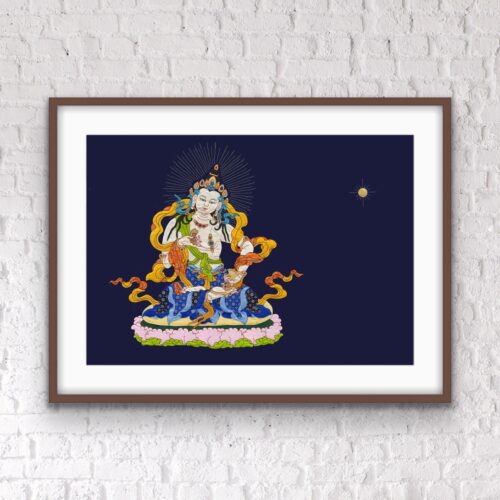 Vajrasattva Thangka print