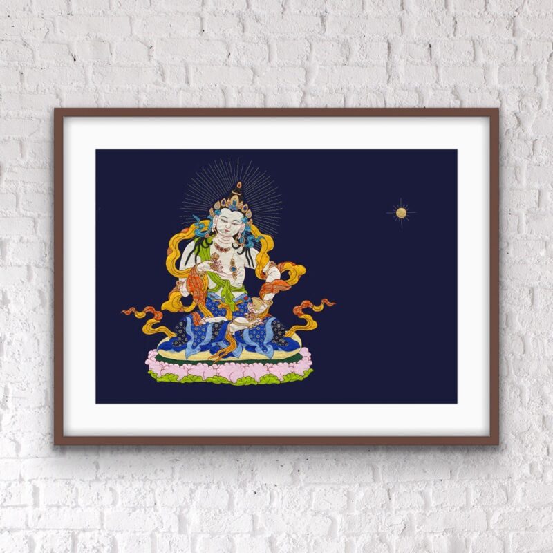 Vajrasattva Thangka print