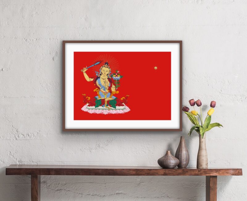 Manjushri Thank print