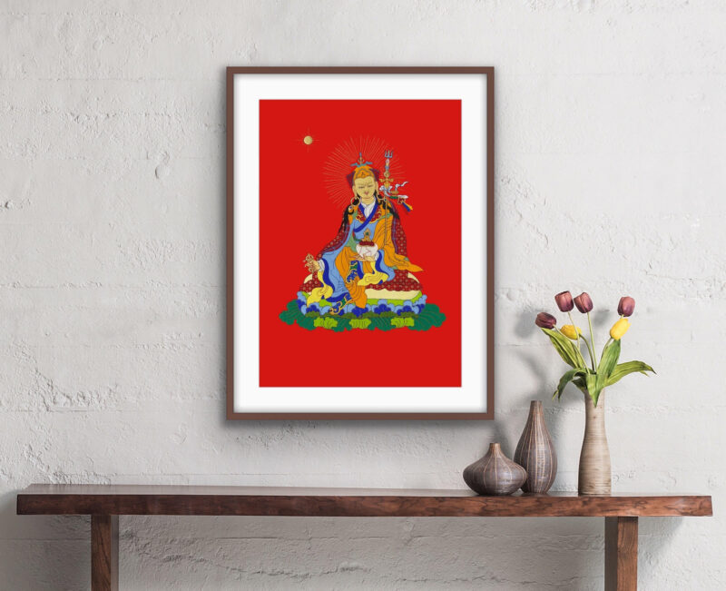 Guru Rinpoche canvas print - Image 2