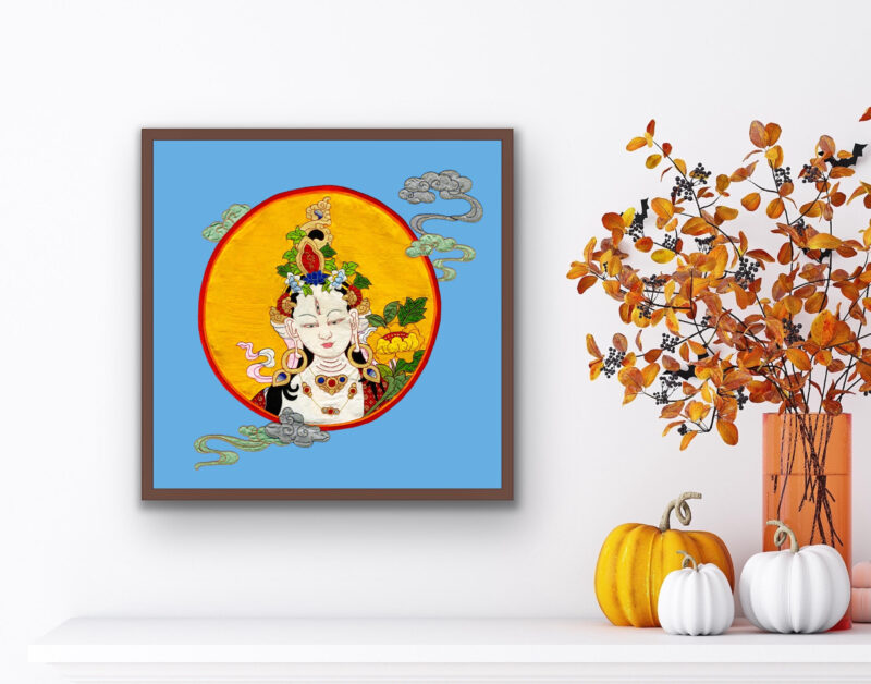 White Tara Portrait