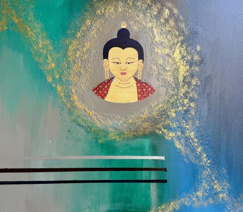 Contemporary Buddha Portrait